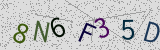 Visual CAPTCHA challenge
