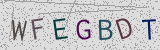 Visual CAPTCHA challenge