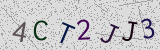 Défi visuel du captcha