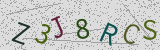 Défi visuel du captcha