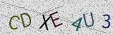 Défi visuel du captcha