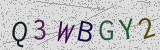 Défi visuel du captcha