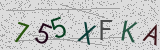 Défi visuel du captcha