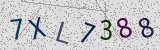 Défi visuel du captcha