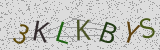 Défi visuel du captcha