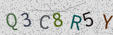 Défi visuel du captcha