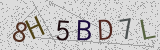 Défi visuel du captcha