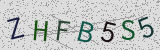Défi visuel du captcha